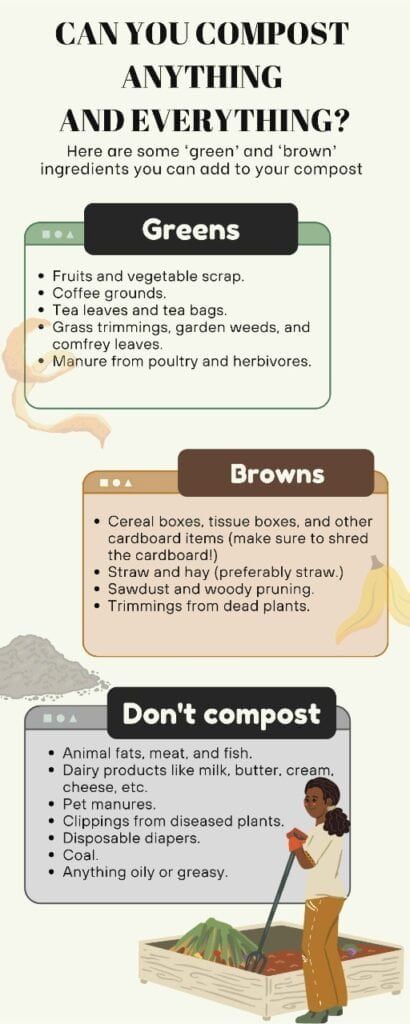 home composting infograph