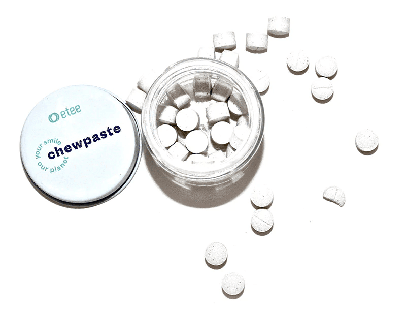 etee zero waste chewpaste tablets