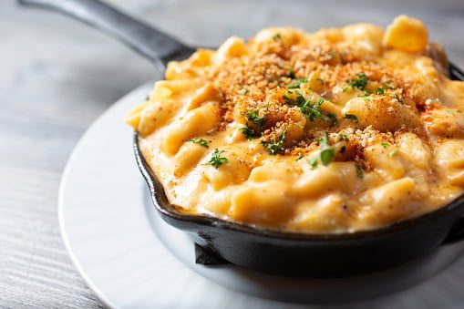 try this vegan mac and cheese recipe for breakfast!