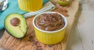 Chocolate avocado pudding