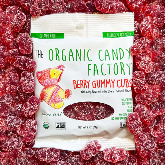 he Organic Candy Factory candies