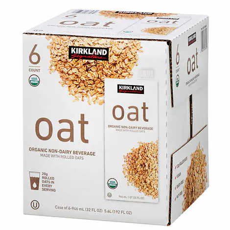 Why You Need to Buy This Costco Oat Milk? 2 Kirkland Signature Oat Milk