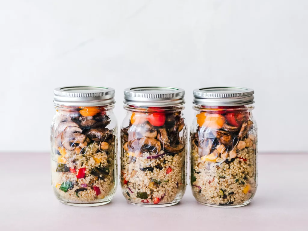 Mason Jar Fruit Jars-Snack Prep