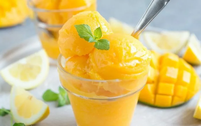 A Low-Calorie Dessert Cookbook for the Conscious Consumer 13 Vegan Mango Sorbet