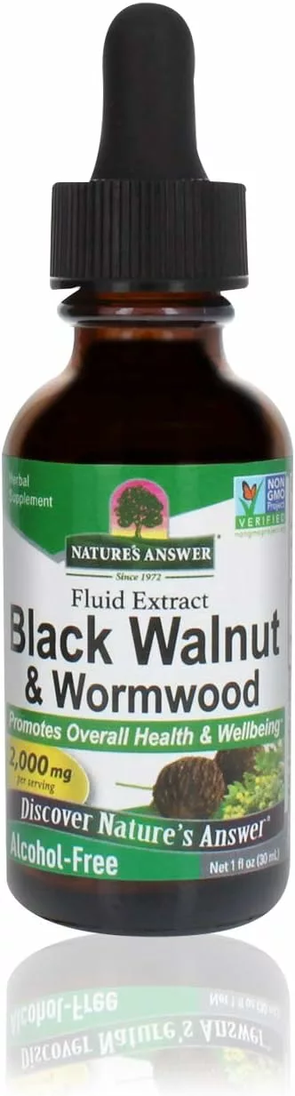Nature's Answer Black Walnut and Wormwood Complex 