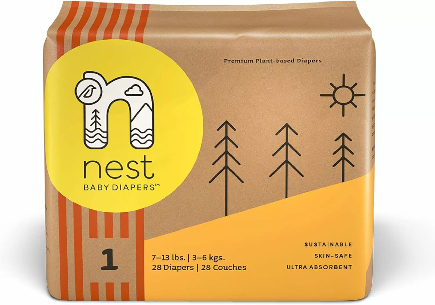 Nest baby diapers