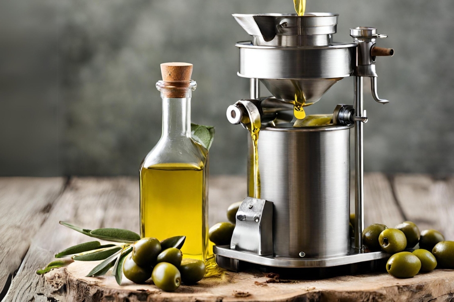 cold-pressed olive oil