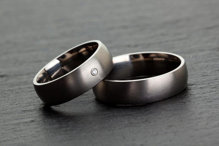 Simple Platinum Engagement Rings