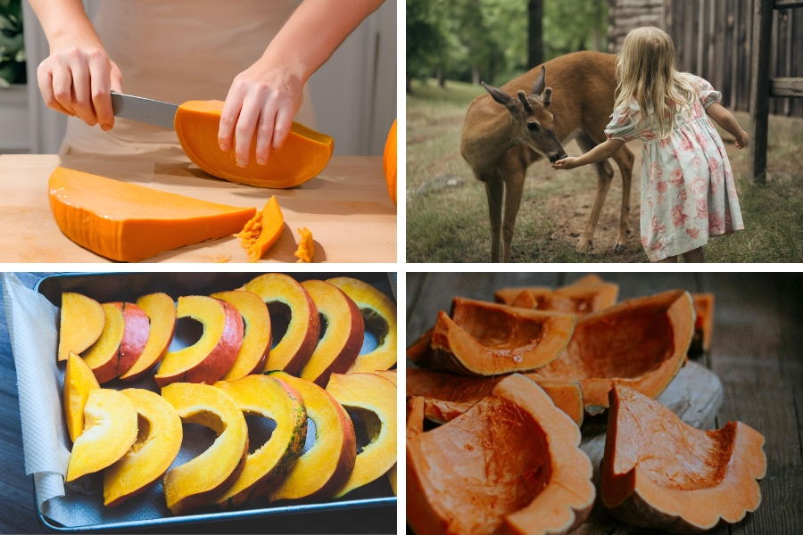 How to Feed Pumpkins to Deer?