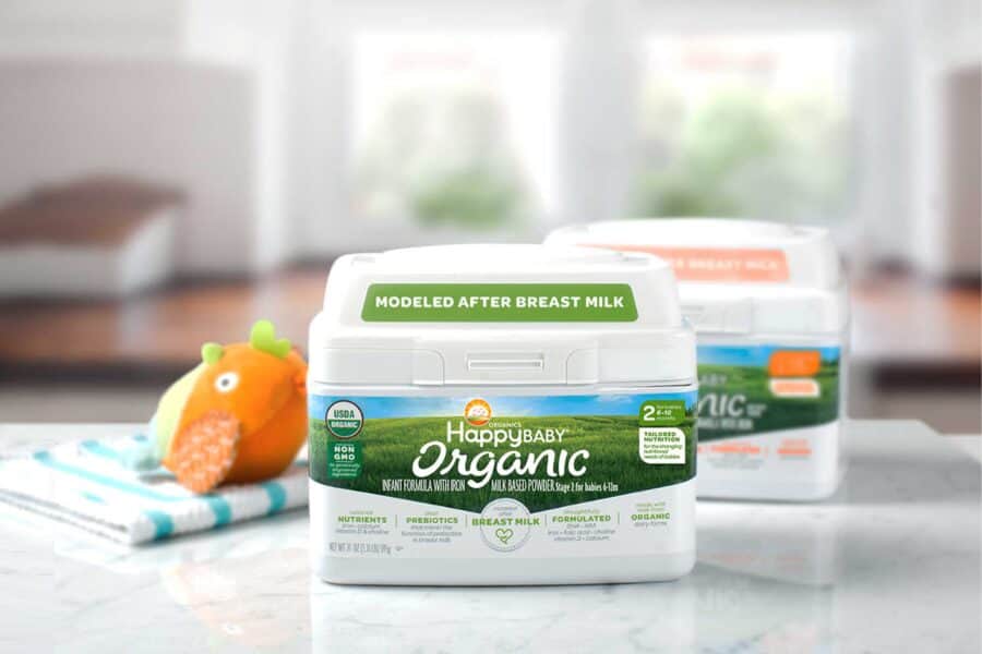 Happy organic fashion baby formula